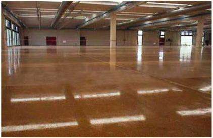 金剛砂耐磨地坪施工后的地面為何能長久保持光亮？