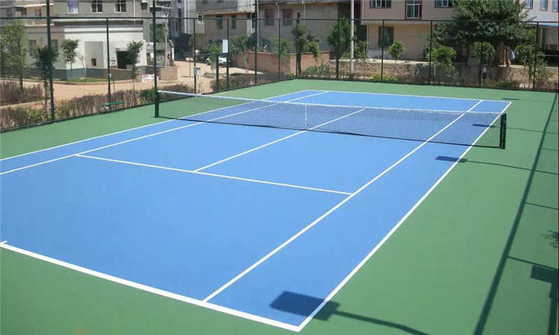 傾盆大雨來襲，丙烯酸球場地坪是如何從容面對？