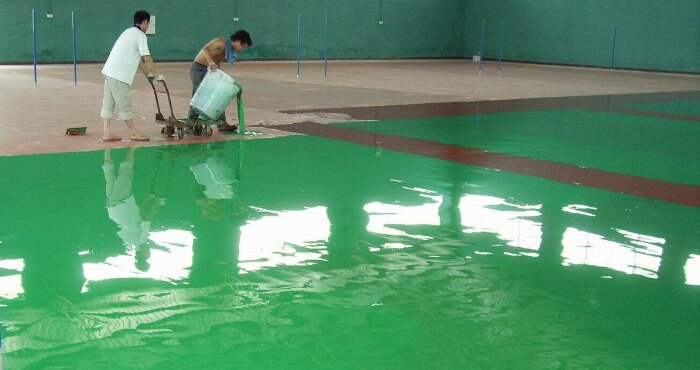 打破常規(guī)，廠房地面用水性環(huán)氧地坪涂料施工也別有風(fēng)味