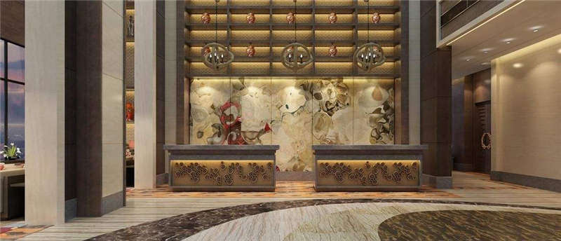 酒店大堂的地面裝修材料，可以嘗試用環(huán)氧水磨石地坪哦！