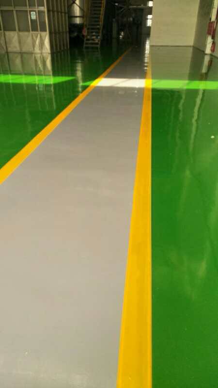 水性超耐磨環(huán)氧地坪表面出現色差的原因